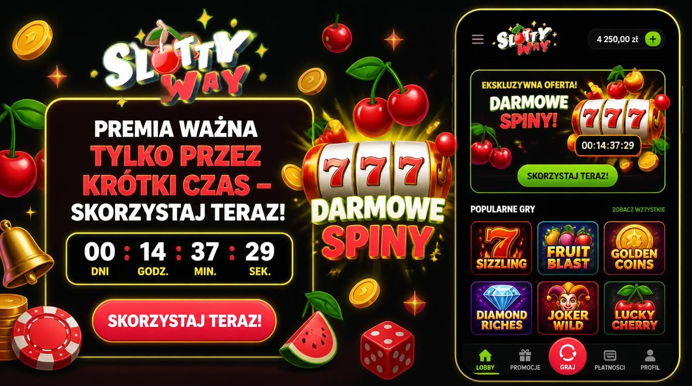 Licznik czasu obok darmowych spinów w kasynie online