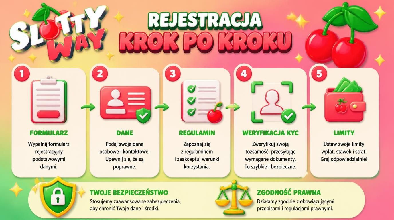 Lista kroków rejestracji zgodnej z zasadami i przejrzystej